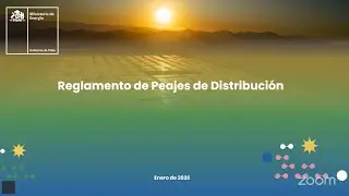 Presentación de Reglamento de Peajes de Distribución