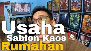 CARA ORDER PRINTER SABLON KAOS UNTUK USAHA RUMAHAN