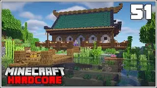 Minecraft Hardcore Let's Play - New Japanese Island Base - Episode 51