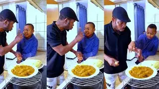 Did he forget that I don't share 🤔 #funny #prank #funnyreels #family #fun 