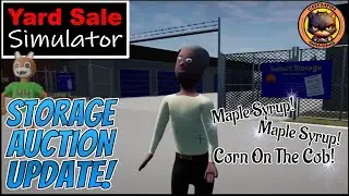 🔴NEW STORAGE AUCTION UPDATE!! | Yard Sale Simulator |