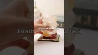Mix Beery and Jasmine Soda Tea Drink Recipe ASMR
