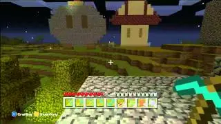 My world so far in Minecraft (XBLA)