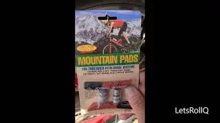 Kool Stop bicycle brake pads replacement