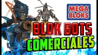 Block Bots Mega Bloks Comerciales Robots  ★ #robot #megabloks #megaconstrux  #blockers