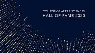 University of Kentucky College of Arts and Sciences Hall of Fame 2020 Induction Ceremony