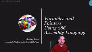 Variables and Pointers Using x86 Assembly Language
