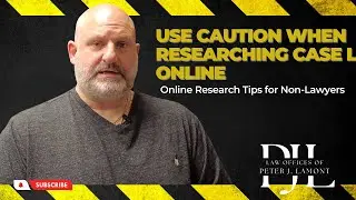 Use Caution When Searching Case Law Online