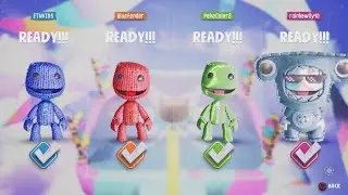 Sackboy: A Big Adventure PS5 Gameplay | 4 - Player Co-Op Playthrough 58 100% Journey Orb Completion