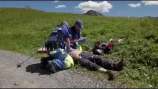 Alpinmedic und Alpinlift promoting f&uuml;r Schiller Touch7 Werbefilm In Arosa