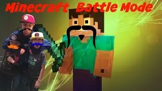 Minecraft Battle Mode Dad vs Sons