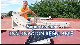¿Los MEJORES Soportes de hormigón para PANELES SOLARES?