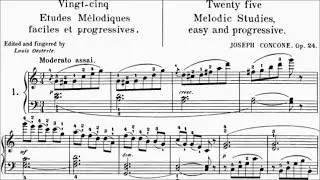 Concone Op.24 25 Melodic Studies (Complete)