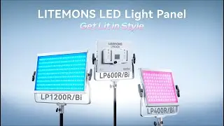 Godox LITEMONS LP LED Panel Series! Versatile Lighting Solution