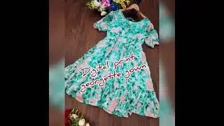 October 21, 2023##digital print gown## 9894095082##