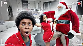 RATCHET DANCING ON SANTA CLAUS 🎅 ‼️ PRANK ON FIANC&Eacute;E 😱 * HILARIOUS *