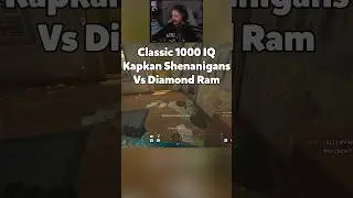 Classic 1000 IQ Kapkan Strat VS Diamond Ram  - #r6 #shorts
