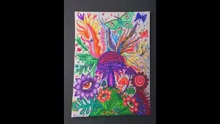Psychedelic Mushroom Time-lapse