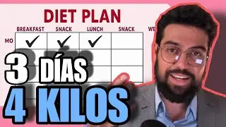 DIETA 3 tres dias / CÓMO perder PESO Antes del 24 DICIEMBRE 31 / Navidad 