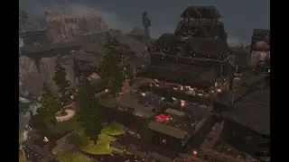 Conan  Exiles - Cimmerian citadel 6 (The farm, the square and the alchemist's tower.)