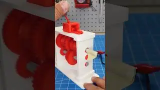 4 speed Transmission Demo #3dprinting #diy #demo #toys #mechanical #homemade