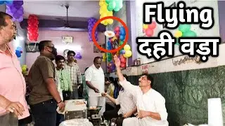 Joshi ji ka FLYING DAHI WADA  || Indore Street Food || Sarafa Bazar