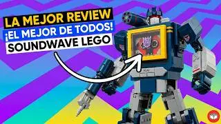 👉🏼 The BEST REVIEW you'll see of the LEGO iCons Transformers SOUNDWAVE 10358 on the entire intern...
