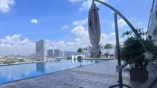 Rooftop Pool Jalan Landmark Apartments, Cheras, Malaysia | Travel With Bhavya