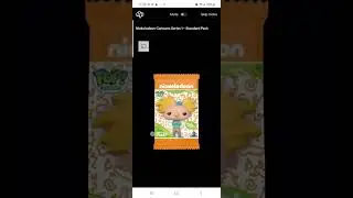 FUNKO X NICKELODEON SERIES 1 WAX NFT PACK OPENING!#9