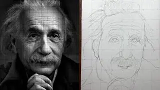 🔴 Drawing Albert Einstein LIVE | Beginner to Pro Sketch Tutorial#trendingvideo #livestream #artist 