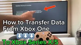 Xbox Series X/S: How to transfer data from Xbox One to Xbox Series X/S (Easy Tutorial!) (2024)