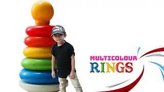 Perfection in stacking ring toys |Multicolour Ring | Colours for kids | Learning
