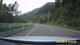【Driveman】 2013.08.16 玉川ダムへの道のり