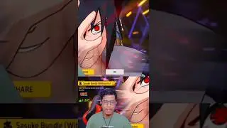 Sasuke Bundle Spin 😍 Evo Katana 🔥 #freefire #shorts