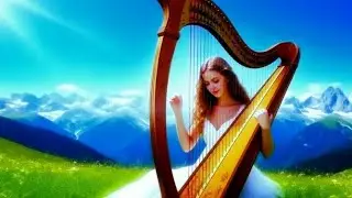 Harp Music For Sleep And Calm 🌙 Beautiful Peaceful Music | Musica Relajante Night 💤