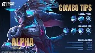 Alpha Unleashed! 🤯| Maniac with Ferocious Combos ⚔️ #mlbb #mobilelegends