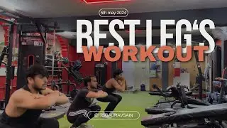 5 BEST LEG EXERCISE TO GET WIDE THIGH WORKOUT ! 🎯 | legs pump workout | bodybuilding