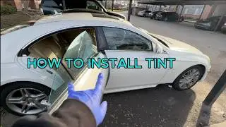 HOW TO INSTALL PRE CUT WINDOW TINT/FILM ON ANY CAR