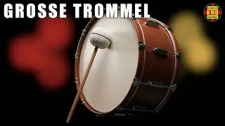 Gro&szlig;e Trommel Ger&auml;usch &ndash; Echte Trommelger&auml;usche &ndash; INSTRUMENTENGER&Auml;USCHE 🥁