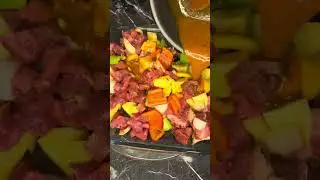 BUTTER & SWEET CHILI BEEF VEG MEAL 🧈🌶️🍖