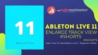 Ableton Live 11 Enlarge Track View #shorts