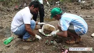 Waterfall Cleanup Drive by Environment Life