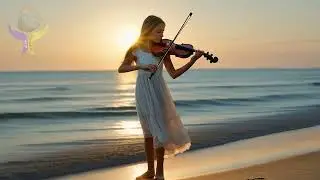 🌊🎻 Peaceful Waves: Soothing Violin Relaxation Instrumental