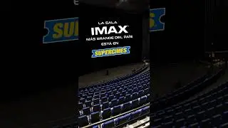 La sala IMAX m&aacute;s grande de ecuador est&aacute; en Supericnes ⭐️