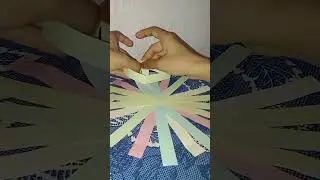 diy paper strips basket 🧺 #shorts #diy #papercraft #yt #crafts #art #artist