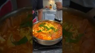 Korean Army Stew 🥵 with @InstaNoodls
