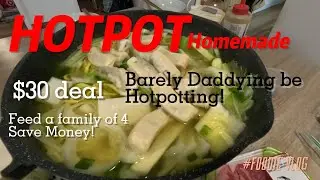 Hot Pot at Home Without Breaking the Bank Barely Daddying Style