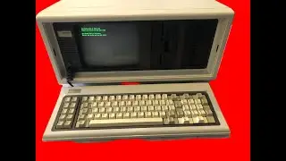 Vintage Compaq Portable Plus Computer