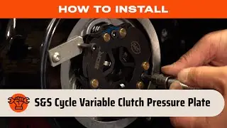 Как установить нажимной диск сцепления S&S Cycle Variable