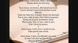 Fr. J. Roel Lungay &bull; Dear Jesus